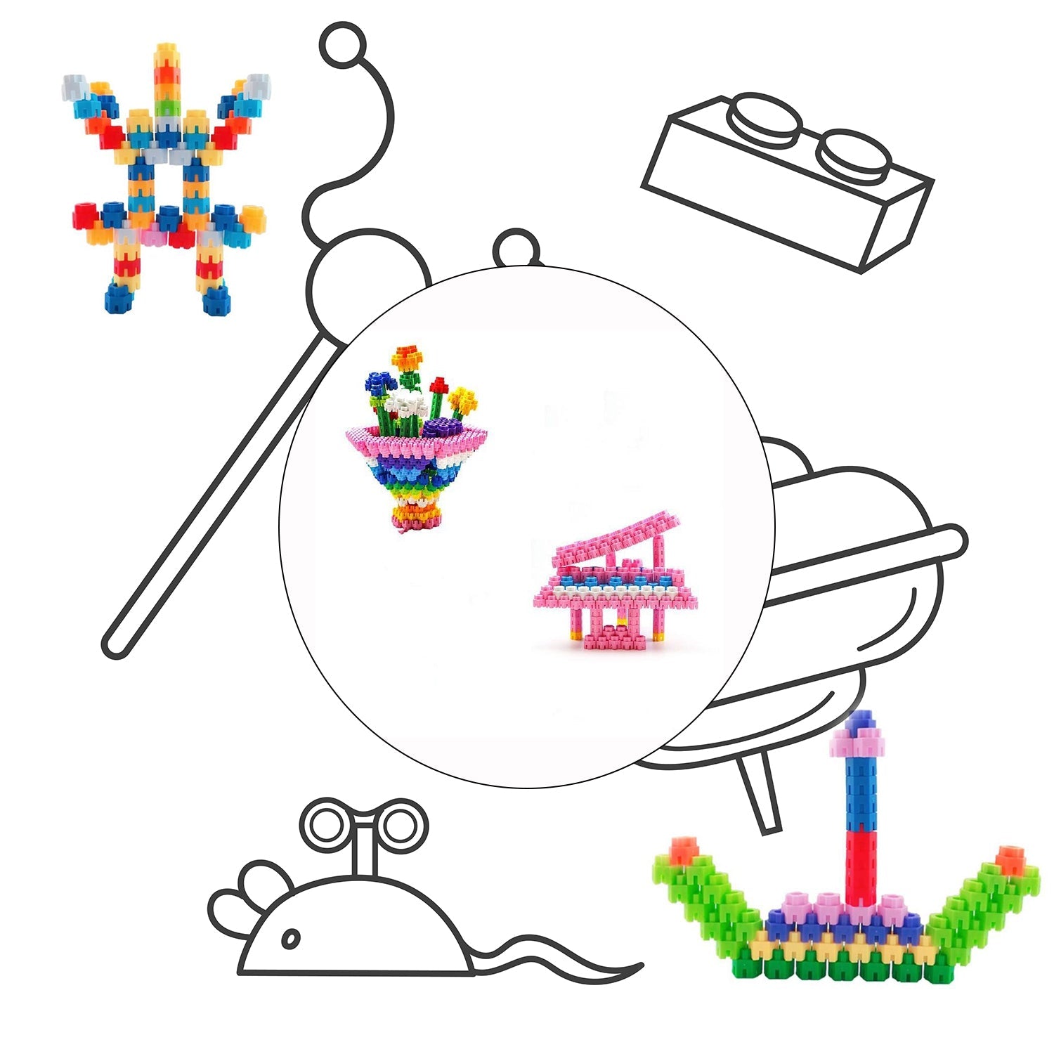3909 240 Pc Hexa Blocks Toy used in all kinds of household and official places specially for kids and children for their playing and enjoying purposes. 3909 240 Pc Hexa Blocks Toy used in all kinds of household and official places specially for kids and children for their playing and enjoying purposes.